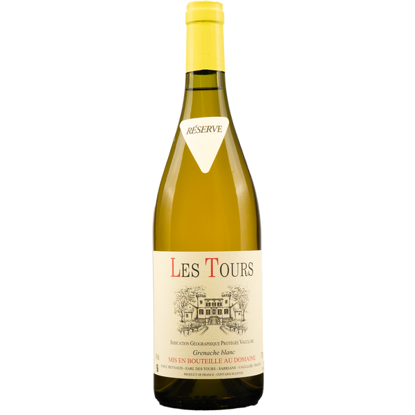 Château Rayas, Les Tours Côtes du Rhône Blanc 2022 - Bottle Hero