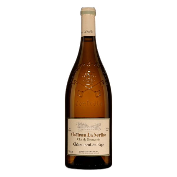 Châteauneuf-Du-Pape Blanc Clos De Beauvenir Château La Nerthe Châteauneuf-Du-Pape, 2016 - Bottle Hero