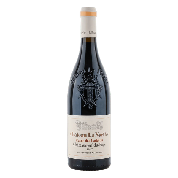Châteauneuf-Du-Pape Cuvée Des Cadettes Château La Nerthe Châteauneuf-Du-Pape, 2017 - Bottle Hero