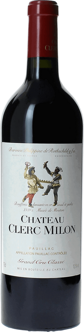 Clerc Milon 5 ème Grand Cru Classé Pauillac, 2022 - Bottle Hero