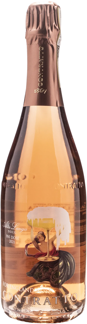 Contratto Alta Langa For England Rosè Pas Dose 2021 - Bottle Hero