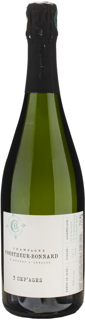 Coustheur Bonnard Champagne 3 CepAges Brut - Bottle Hero