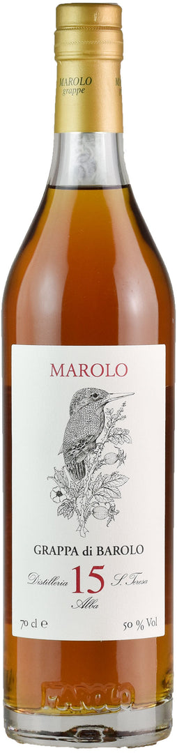 Distilleria Marolo Grappa di Barolo 15 Y.O. 0.7L - Bottle Hero