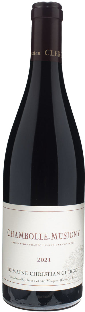 Domaine Clerget Chambolle Musigny 2021 - Bottle Hero