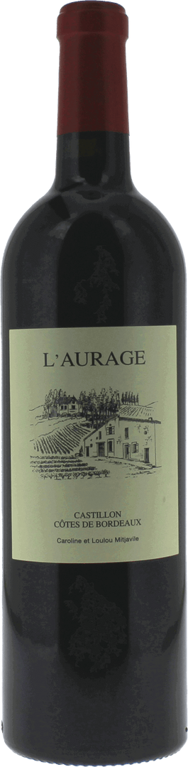 Domaine De L'aurage° CÔtes De Castillon, 2016 - Bottle Hero