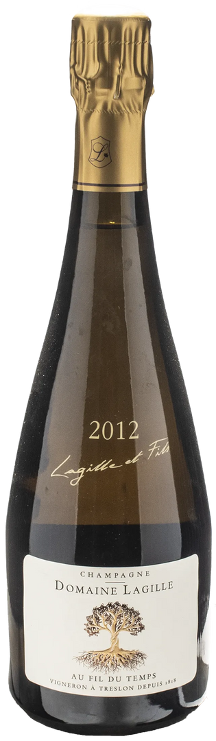 Domaine Lagille Champagne Au Fil du Temps Extra Brut 2012