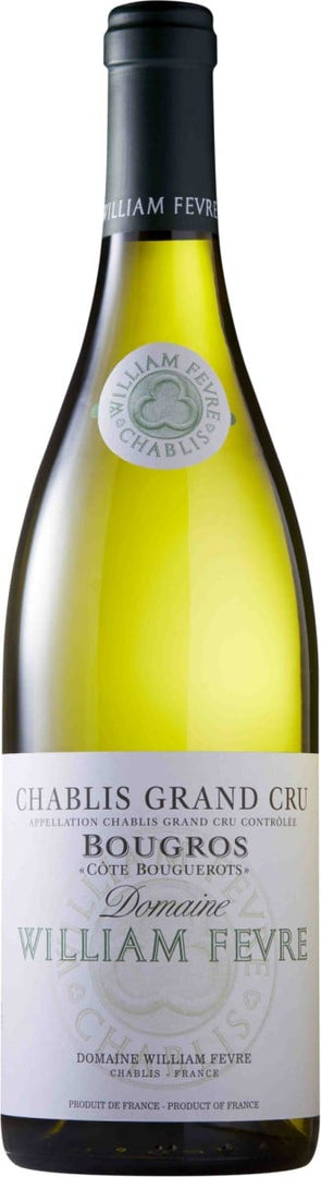2022 Domaine William Fèvre Chablis Grand Cru Bougros Côte Bouguerots - Bottle Hero