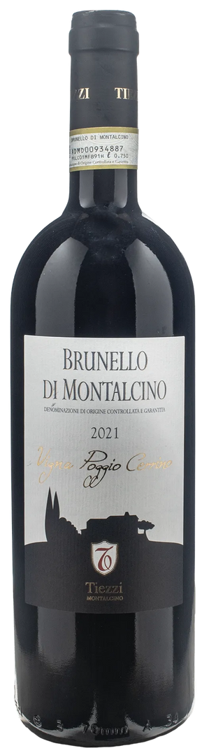 Enzo Tiezzi Brunello di Montalcino Poggio Cerrino 2021 - Bottle Hero