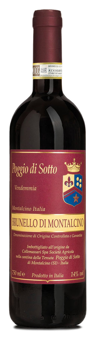 2017 Poggio di Sotto Brunello di Montalcino - Bottle Hero