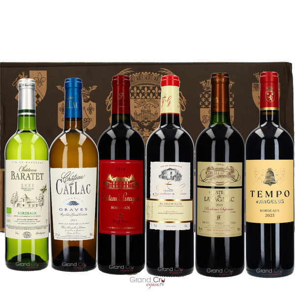 Grandcruwijnen Greatest Bordeaux Selection Box - Bottle Hero