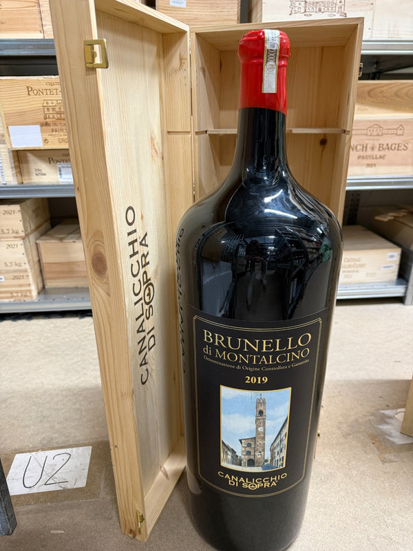 2019 Canalicchio di Sopra Brunello di Montalcino Melchior (18 liter) - Bottle Hero