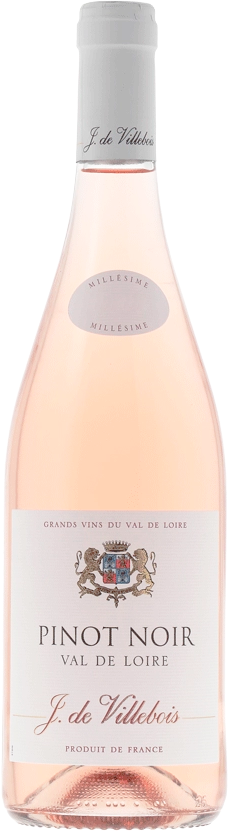 J. de Villebois, Loire Pinot Rosé, 2025 - Bottle Hero