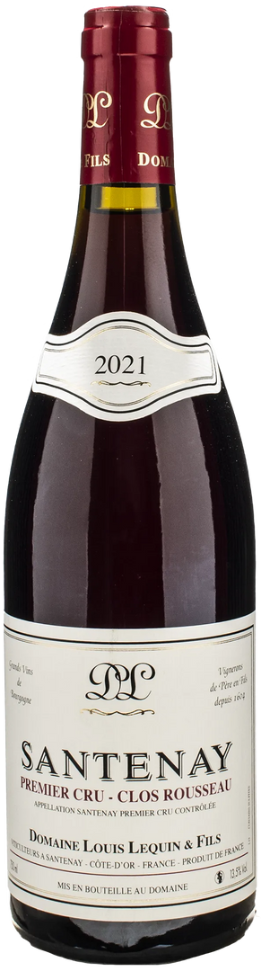 Louis Lequin & Fils Santenay Rouge 1er Cru Clos Rousseau 2021