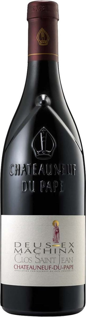 2018 Clos Saint Jean Châteauneuf-du-Pape Deus Ex Machina Jeroboam (3 liter) - Bottle Hero