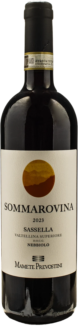 Mamete Prevostini Valtellina Superiore Sassella Nebbiolo Sommarovina 2023