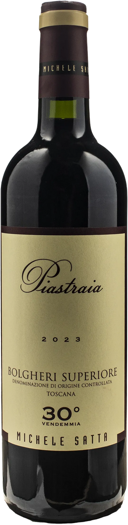 Michele Satta Bolgheri Superiore Piastraia 2023