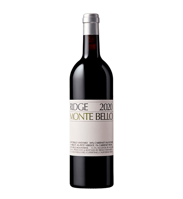 Ridge Vineyards Monte Bello 2020 - Bottle Hero