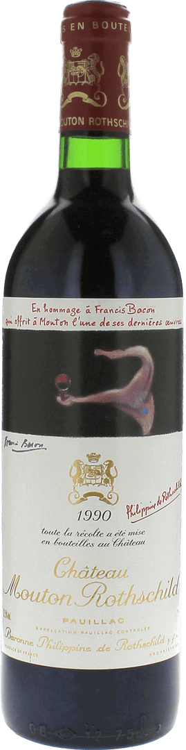 Mouton Rothschild 1er Grand Cru Classé Pauillac, 1990 - Bottle Hero