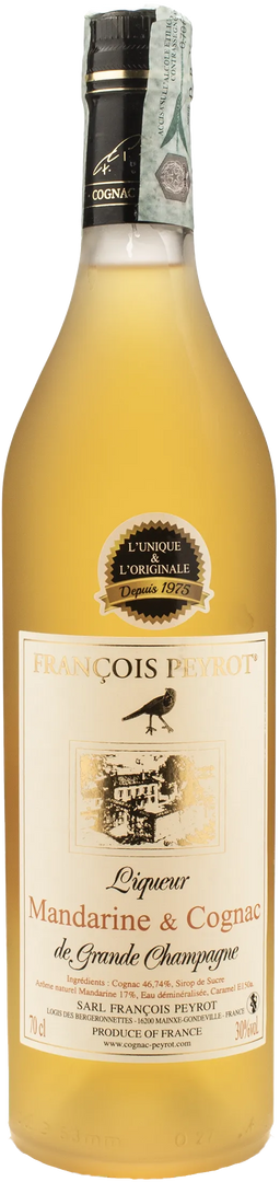 Peyrot Liqueur Mandarine & Cognac de Grand Champagne 0.7L