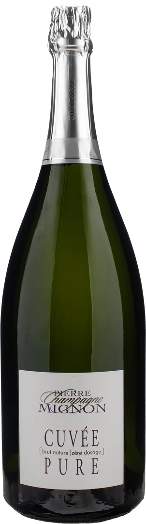 Pierre Mignon Champagne Cuvee Pure Zero Dosage Brut Nature Magnum