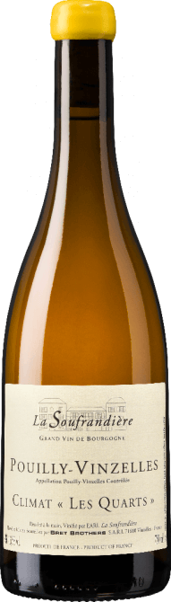 Pouilly Vinzelles Les Quarts° La Soufrandière, 2017 - Bottle Hero