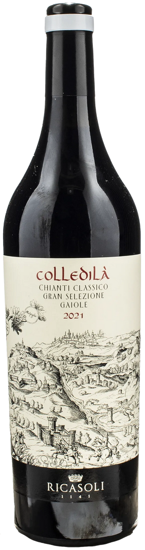 Ricasoli 1141 Chianti Classico Gran Selezione Colledila Gaiole 2021 - Bottle Hero
