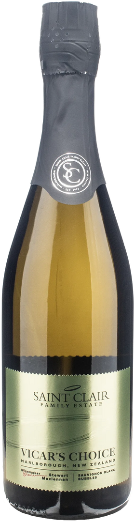 Saint Clair Vicar’s Choice Sauvignon Blanc Bubbles 2025 - Bottle Hero