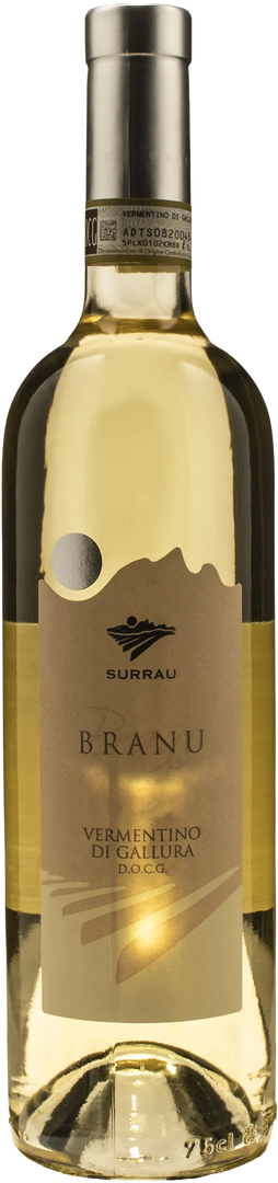 Surrau Vermentino di Gallura Branu 2025 - Bottle Hero