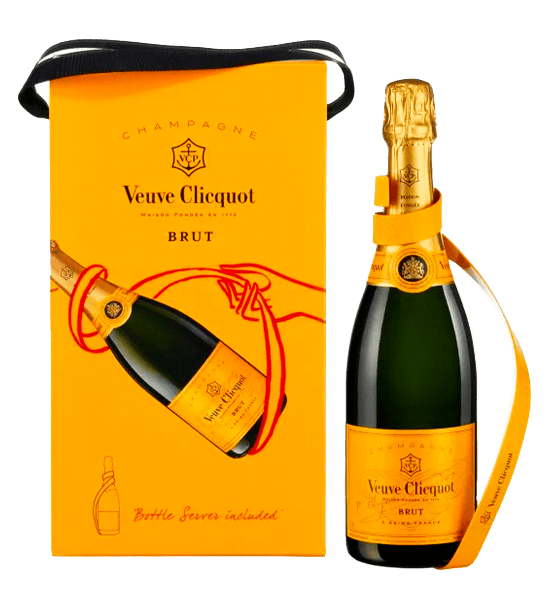 Veuve Clicquot Ponsardin Champagne Etuis Server - Bottle Hero