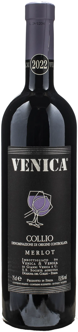 Venica Collio Merlot 2022 - Bottle Hero